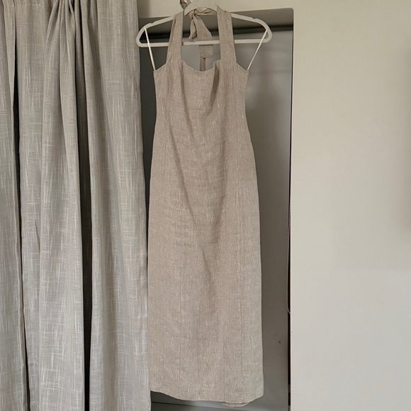 DISSH Willow Dress in Natural Linen - Picture 3 of 4